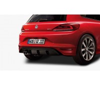 Задний фартук с диффузором для Scirocco Задний фартук с диффузором для Scirocco