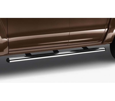 Пороги с нержавеющей стали, 76 мм для Amarok Пороги с нержавеющей стали, 76 мм для Amarok