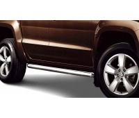 Пороги с нержавеющей стали для Amarok Пороги с нержавеющей стали для Amarok
