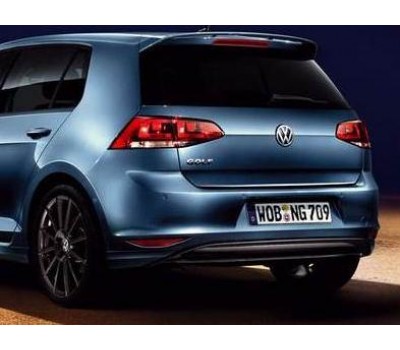 Задний фартук с диффузором (без видимой выхлопной) для Golf 7 Задний фартук с диффузором (без видимой выхлопной) для Golf 7