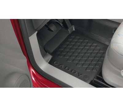 Резиновый коврик водителя для Caddy