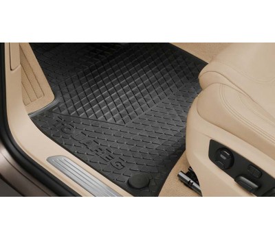 Резиновые коврики передние для Touareg Резиновые коврики передние для Touareg